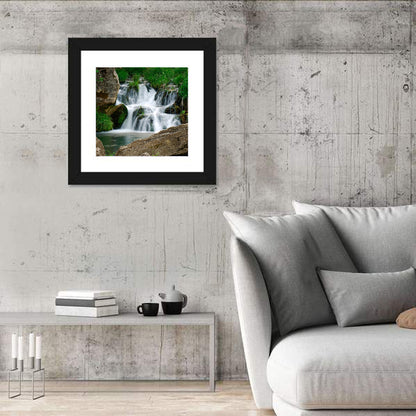 Rocky Waterfall Wall Art