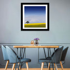 Solitary Tree Over Rapeseed Field Wall Art
