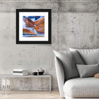 Geothermal Valley with Footbridge Wall Art