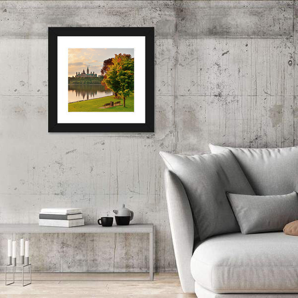 Ottawa Skyline at Golden Hour Wall Art