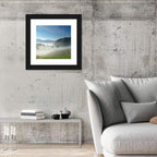 Sunlit Terraced Tea Hills Wall Art