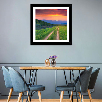 Pathway & River Wall Art