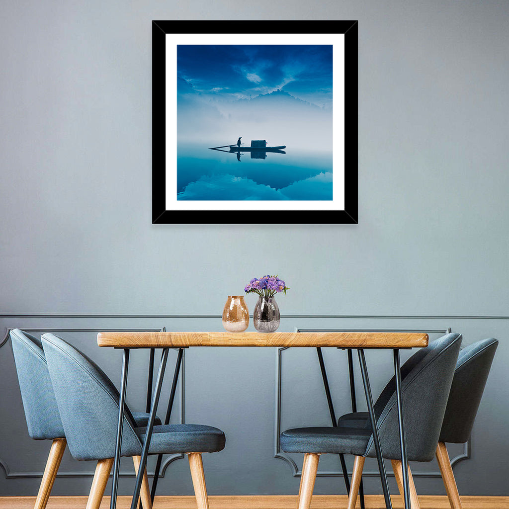 Dongjiang Lake Morning Wall Art
