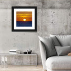 Golden Pacific Sunrise Wall Art