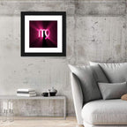 Radiant Virgo Symbol Wall Art