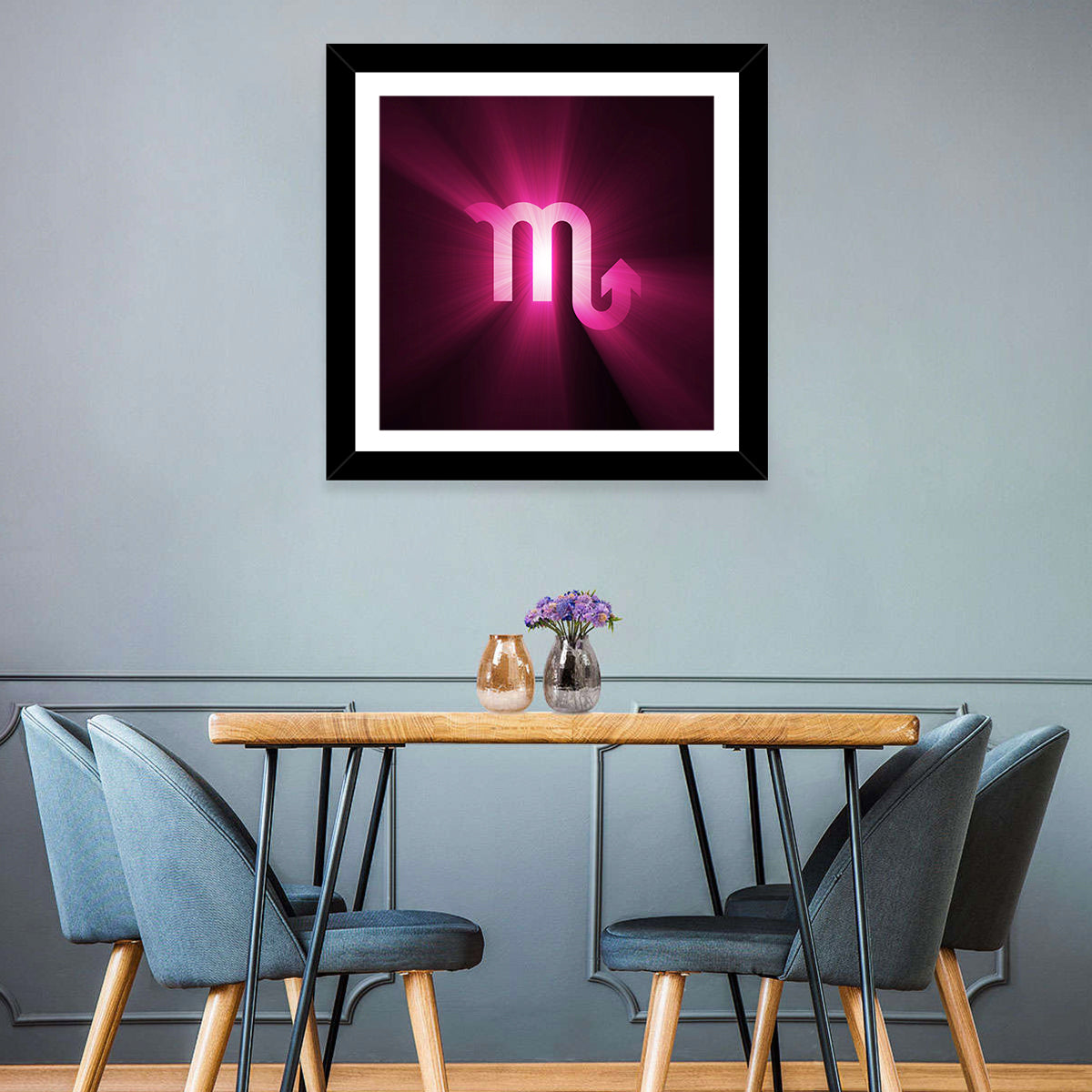 Scorpio Symbol Wall Art
