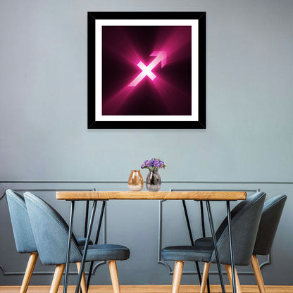 Sagittarius Symbol Wall Art