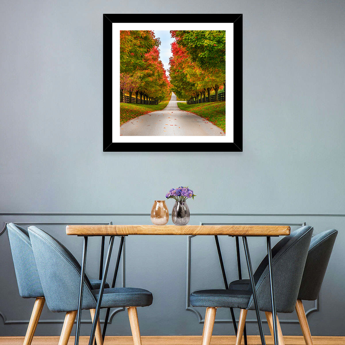 Horse Farm Rural Kentucky Wall Art