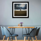 Lone Tree Under Storm Clouds Wall Art