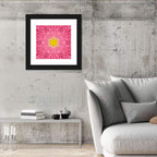 Kaleidoscopic Daisy Mandala Bloom Wall Art