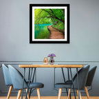Plitvice Lakes Boardwalk Wall Art
