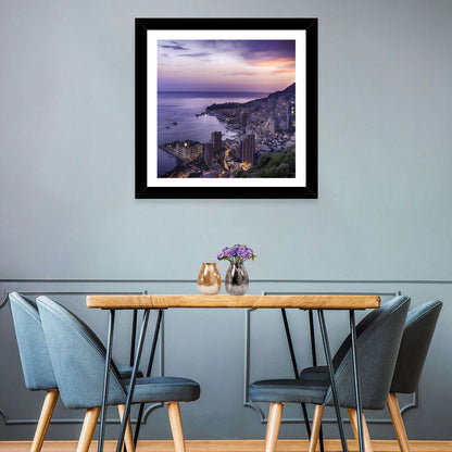 Monte Carlo City Wall Art
