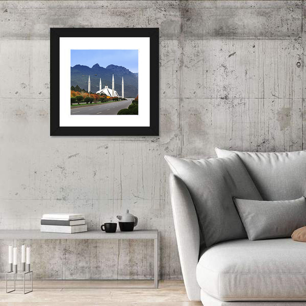 Faisal Mosque Islamabad Wall Art