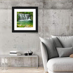 Emerald Lake Cascade Wall Art