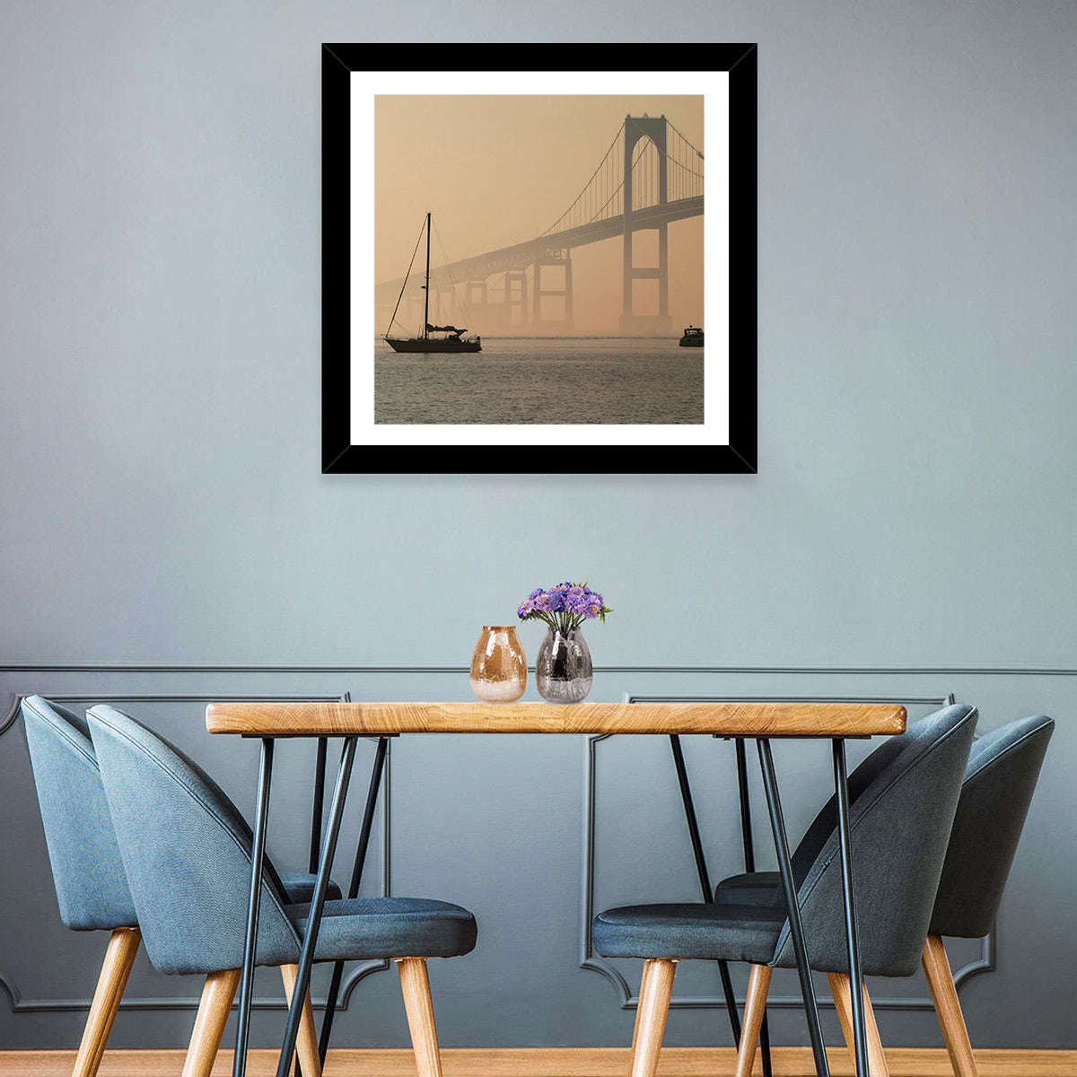 Jamestown Verrazano Bridge Wall Art
