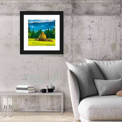 Mountain Haystack Wall Art