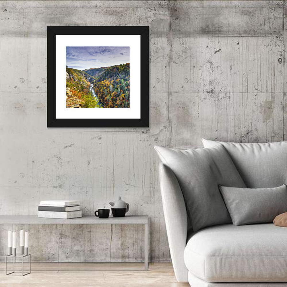 Tallulah Gorge Autumn Vista Wall Art