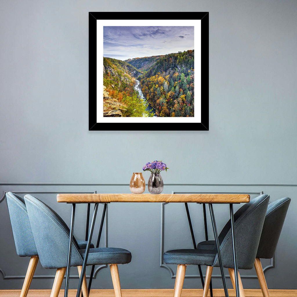 Tallulah Gorge Autumn Vista Wall Art