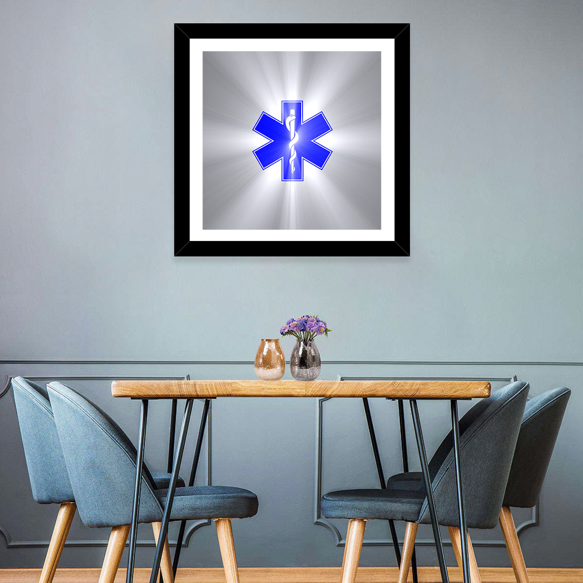 Emergency Medical Technician Symbol Wall Art