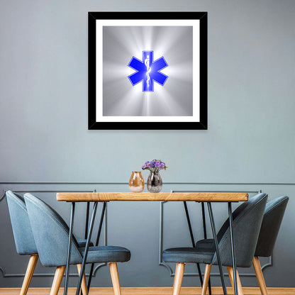 Emergency Medical Technician Symbol Wall Art
