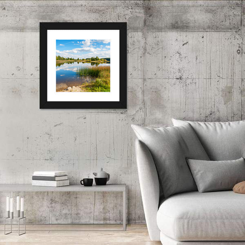 Paunkula Lake Reflections Wall Art