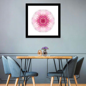 Pink Cornflower Wall Art
