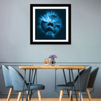 Glowing Australian Map Wall Art
