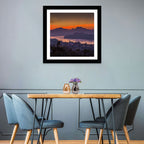 Luang Prabang Sunset Over Mekong Wall Art