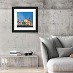 Siddiqa Fatima Zahra Mosque at Dusk Wall Art