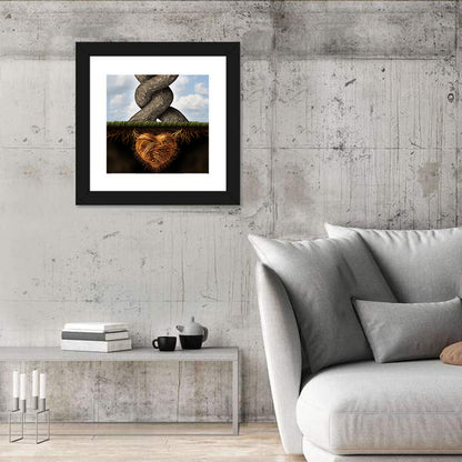 Roots of Love Bond Wall Art