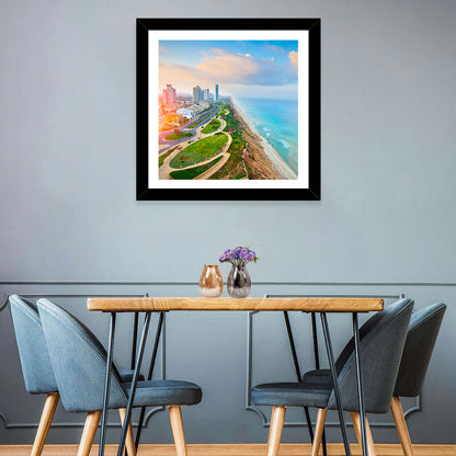 Netanya City Wall Art