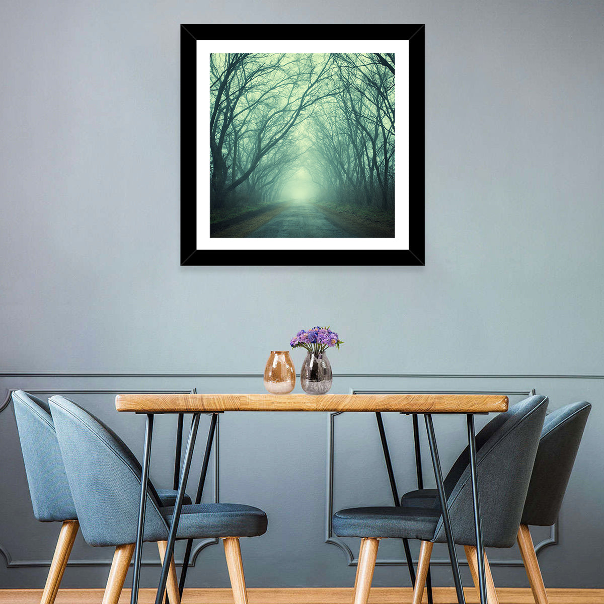 Mysterious Forest Pathway Wall Art