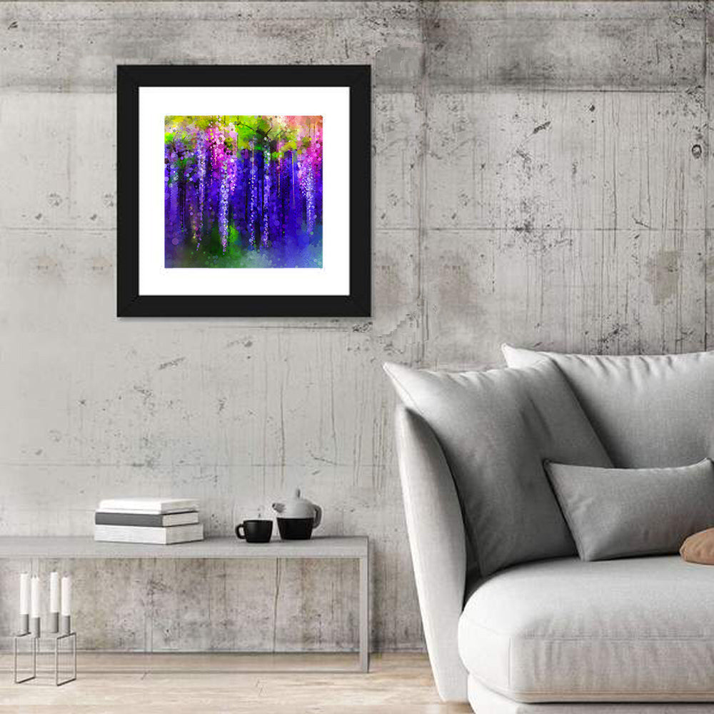 Dreamy Wisteria Vines Wall Art