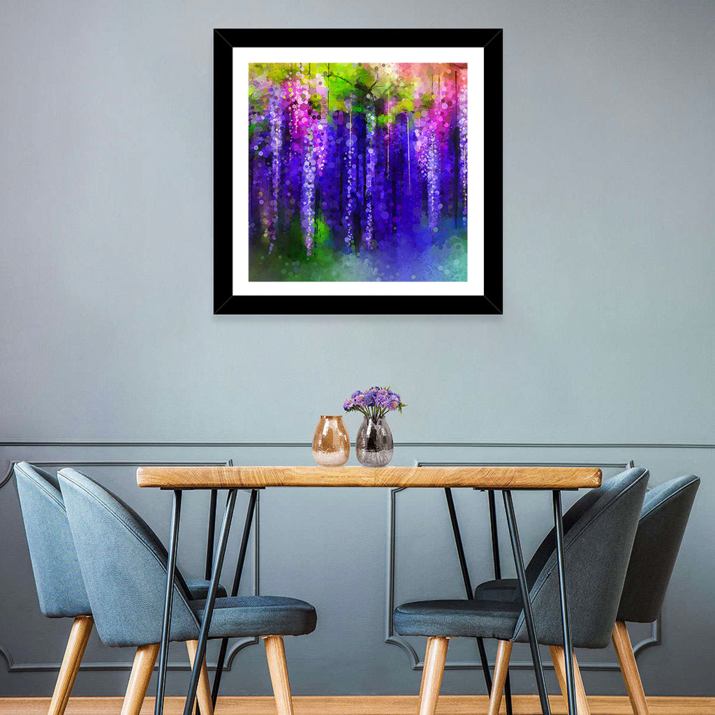 Dreamy Wisteria Vines Wall Art