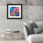 Vibrant Coral Reef Wall Art