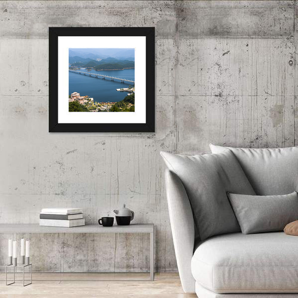 Qiandao Lake Bridge View Wall Art