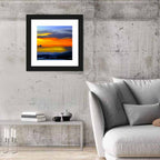 Tranquil Ocean Dusk Wall Art