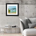 Ban Gioc Waterfalls Misty Morning Wall Art