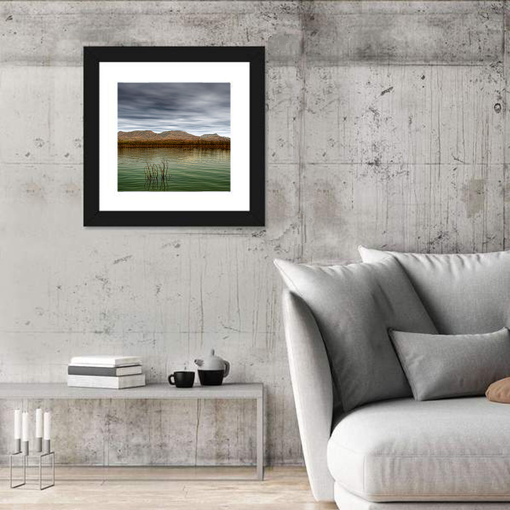 Roosevelt Lake Reflection Wall Art