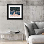 Carpathian Forest at Golden Hour Wall Art