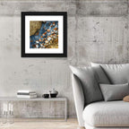 Milky Blue Geothermal Creek Wall Art