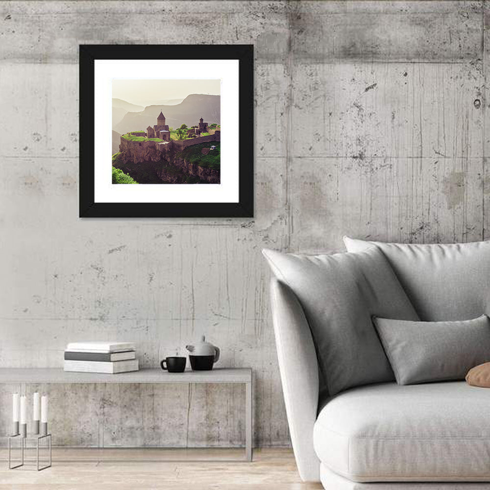 Tatev Monastery at Golden Hour Wall Art