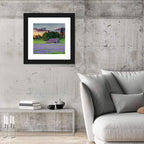 Willamette Valley Barn at Sunset Wall Art