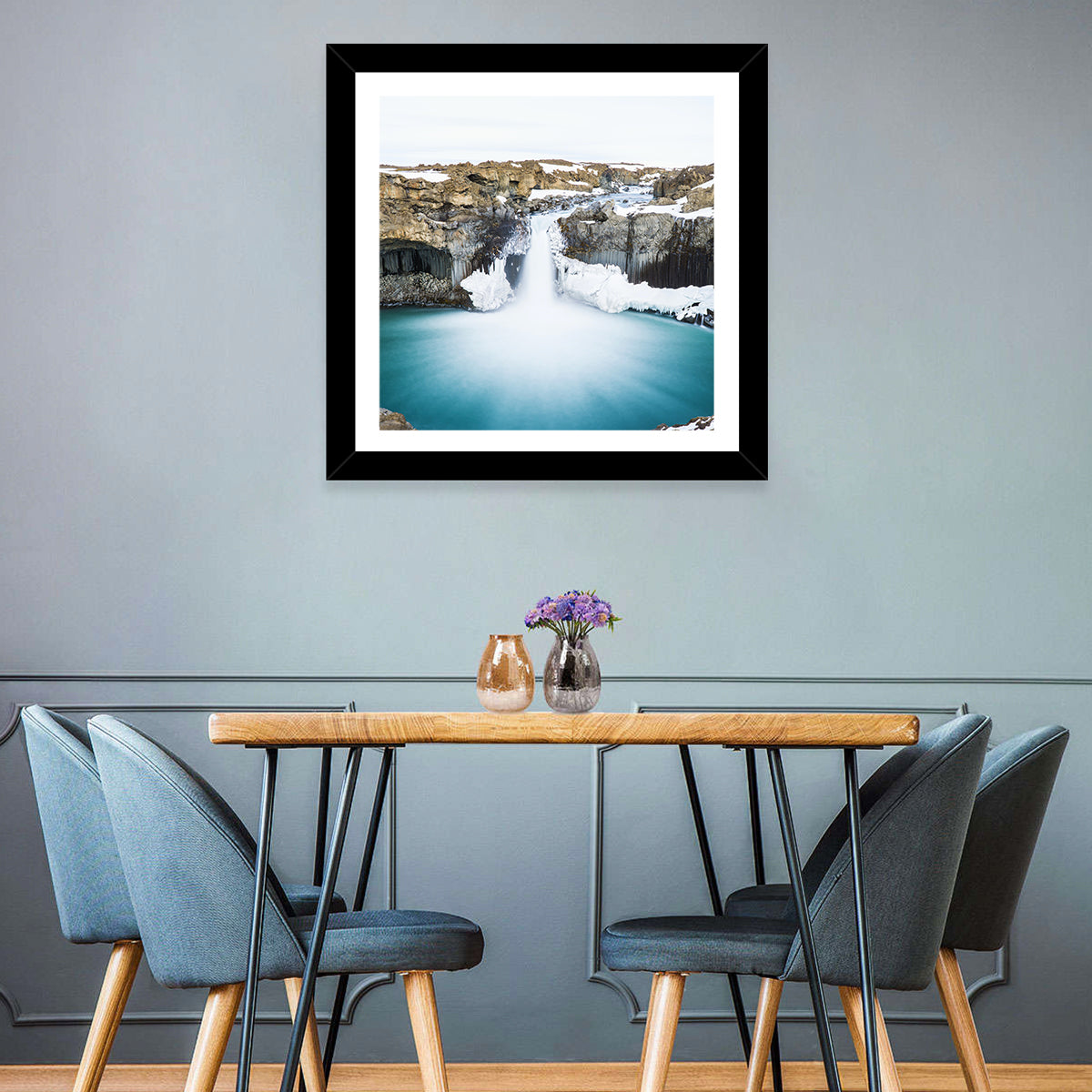 Aldeyjarfoss Basalt Waterfall Wall Art