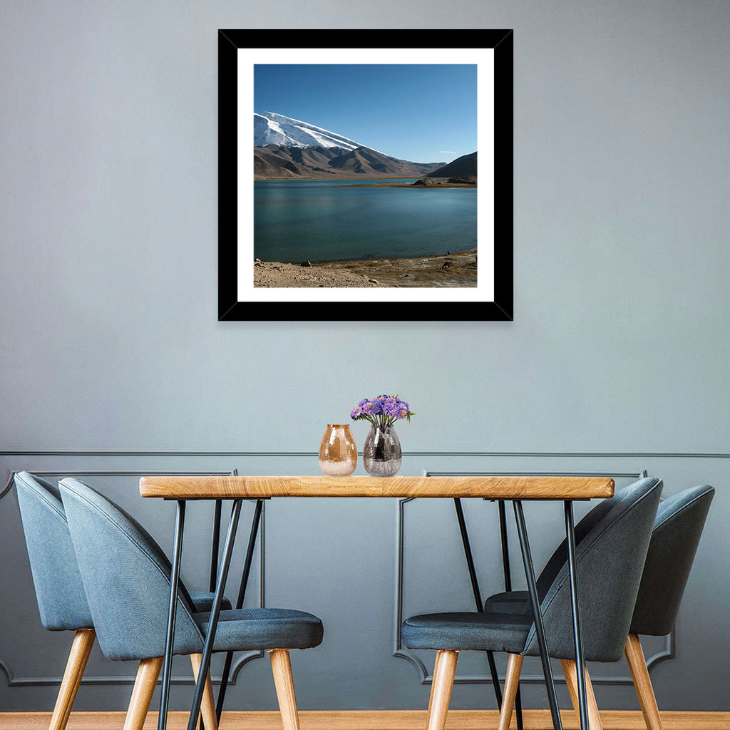 Muztahgata and Karakul Lake Wall Art