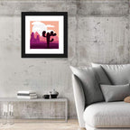 Saguaro Sunset Wall Art