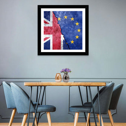 Brexit Flag Wall Art