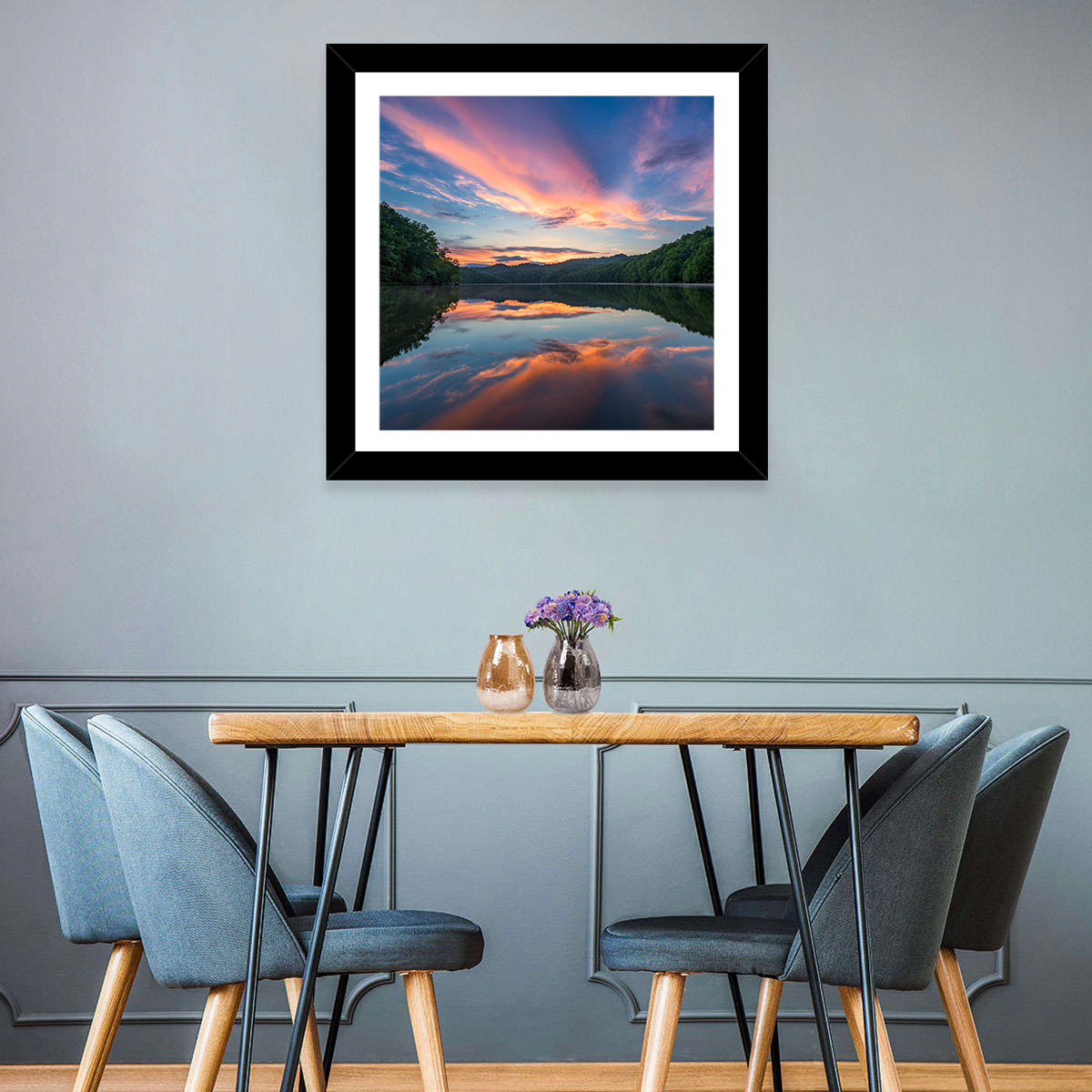 Appalachian Mountains Lake Wall Art