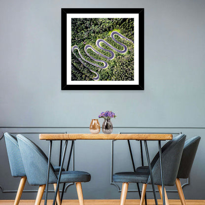 Curvy Road Wall Art