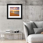 Sunrise Over Ocean Beach Wall Art